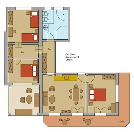 Apartamento Gut Elmau Krün